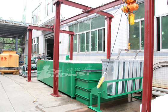 5 Ton Containerized Block Ice Machine que hace el sistema con el molde de acero inoxidable del hielo