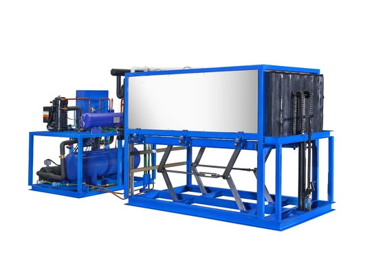 comprar Máquina para hacer bloques de hielo comercial de 2 toneladas de refrigeración directa online manufacture