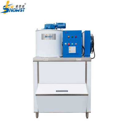 comprar OEM Máquina de hielo de agua dulce industrial con contenedor de hielo online manufacture