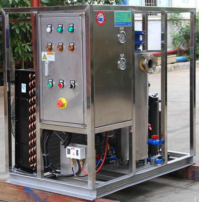 comprar Máquina de hielo de escoria comercial de 5 toneladas, fabricante de hielo industrial de 3800 V online manufacture