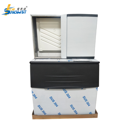 comprar Máquina para hacer hielo de acero inoxidable de cubo grande para barra 1000kg 3800W online manufacture