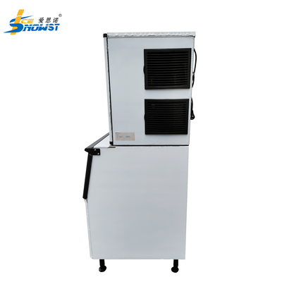comprar 2300W 500kg SUS304 Fabricante de hielo de cubo comercial con enfriamiento por agua online manufacture