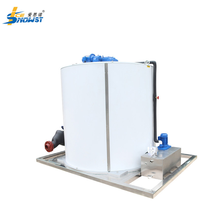 comprar Fabricante de hielo de 25 toneladas Evaporador de hielo refrigerado por agua Fabricante de hielo de acero al carbono online manufacture