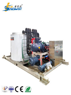comprar Máquina de hielo de acero inoxidable automática de la escama 20 Ton Water Cooled online manufacture