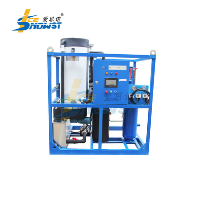 Máquina de hielo de tubo industrial integrada de 1 tonelada 380V 220V 440V 415V