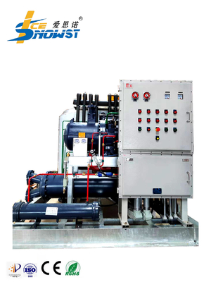 Control del PLC de 30 Ton Freshwater Flake Ice Machine para la industria química