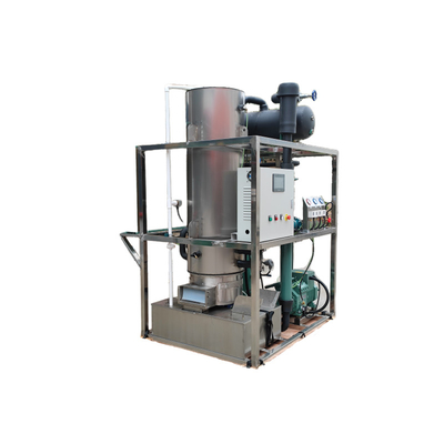Tamaño de hielo 22mm*22mm*45mm Máquina de hielo de tubo con enfriamiento por aire de control PLC