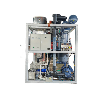 Máquina de hielo de tubo de 2-20KW con evaporador de acero inoxidable R22/R404A dentro del presupuesto